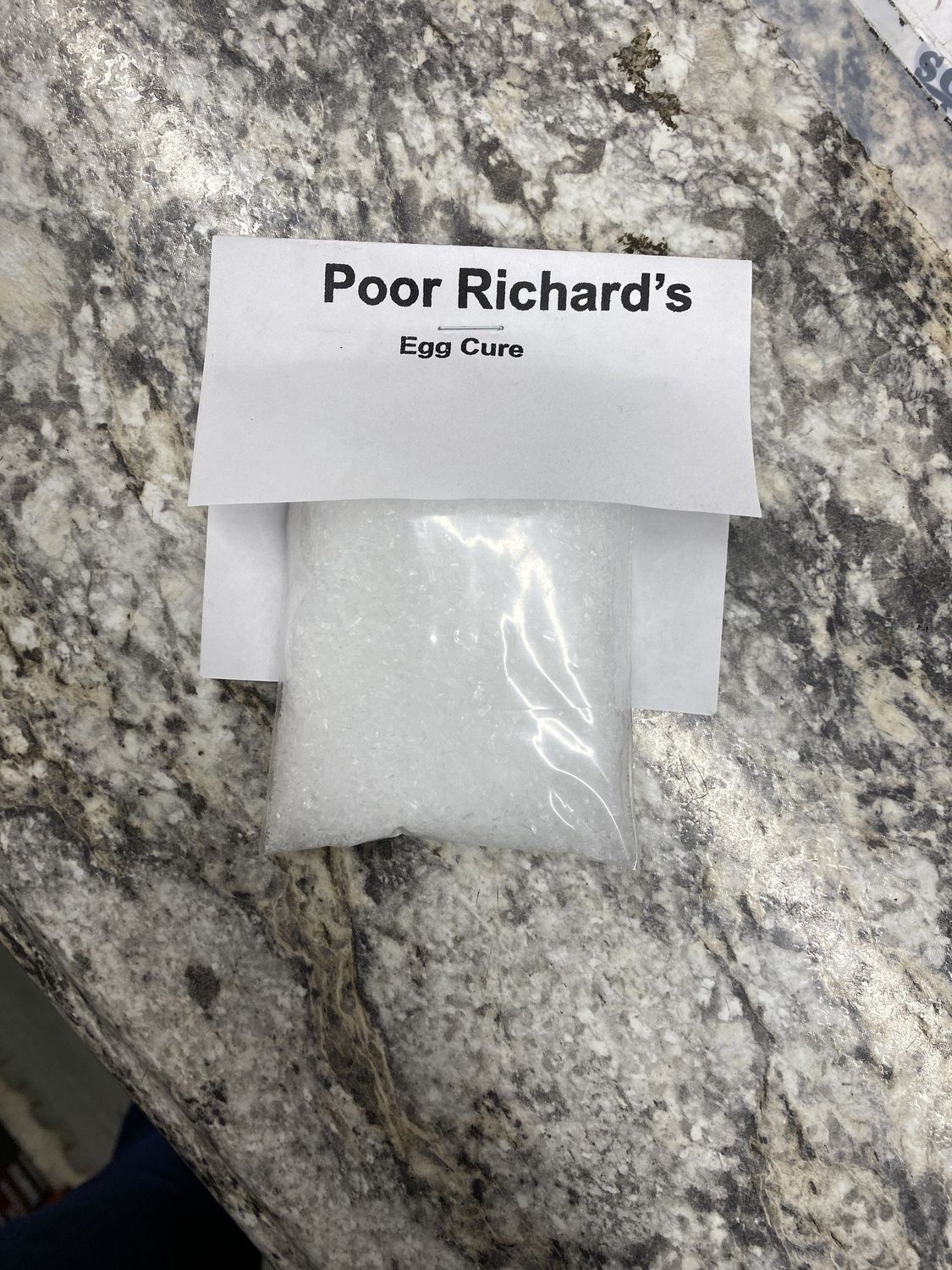 Poor Richards Egg Cure Poor Richards Egg Cure