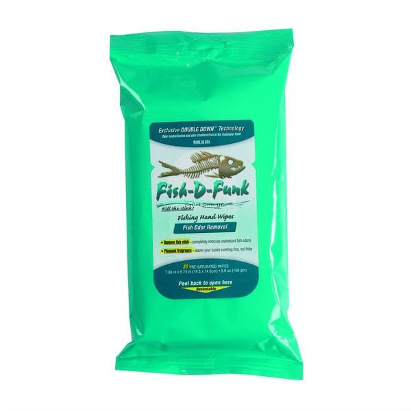 FISH-D-Funk Wipes 30PK
