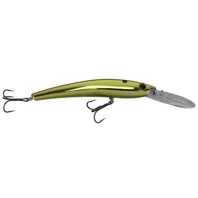 BILL LEWIS PRECISE WALLEYE CRANK, Color: GOLD BLACK BACK