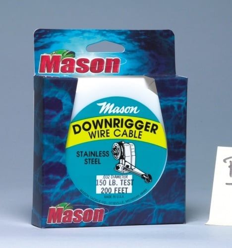 MASON DOWNRIGGER WIRE CABLE, Size: 200 FT