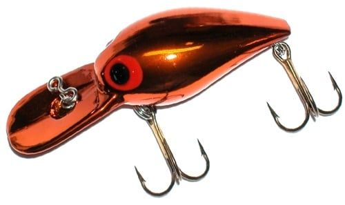 BRADS 2-1/4 IN WEE WIGGLER 40, Color: COPPER RED EYES-75