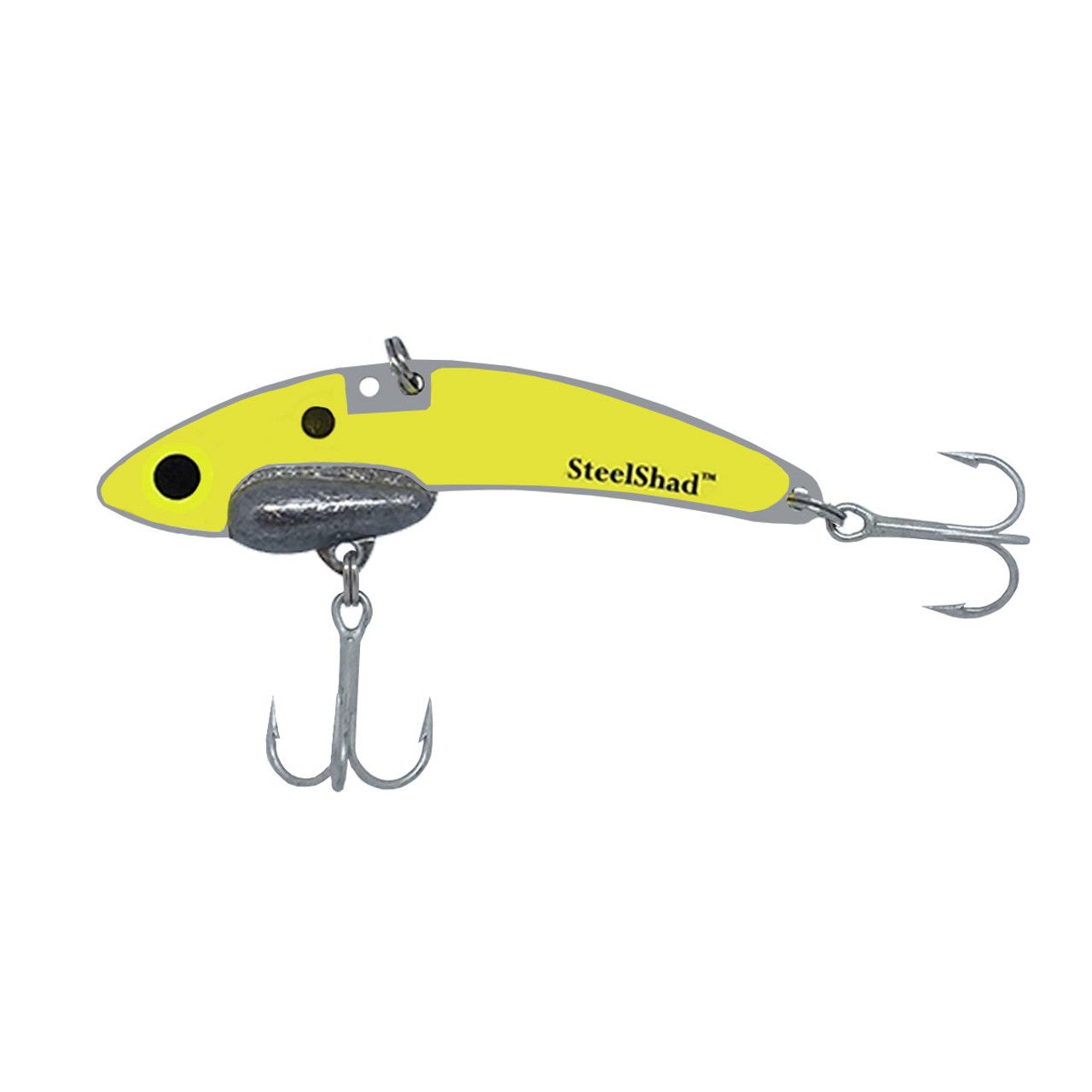 STEELSHAD, Color: YELLOW SHAD, Size: 1/4 OZ