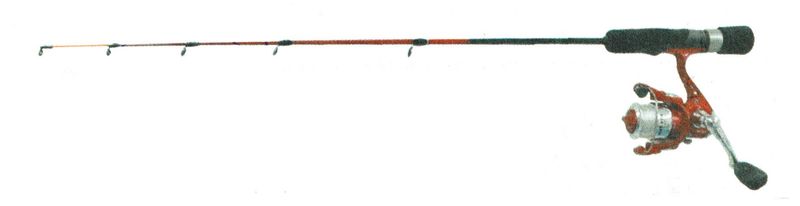 HT FAST STIX COMBO 24"" LIGHT ACTION W/2B REEL W/LINE