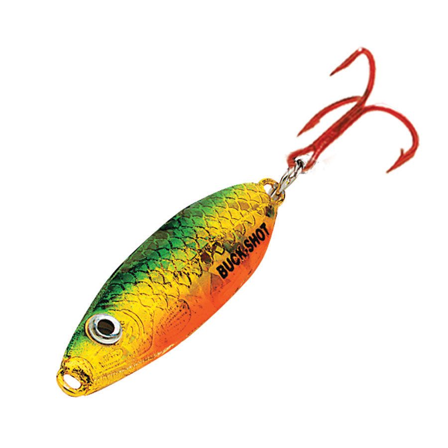 NORTHLAND BUCKSHOT, Color: GOLDEN PERCH, Size: 1/16