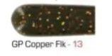 BIG BITE SALT TUBE 4", Color: GREEN PUMPKIN COPPER