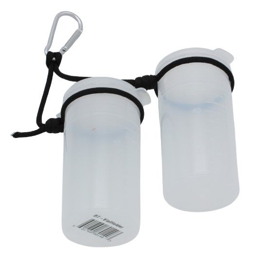 SIMPLE DOUBLE VIAL CADDY