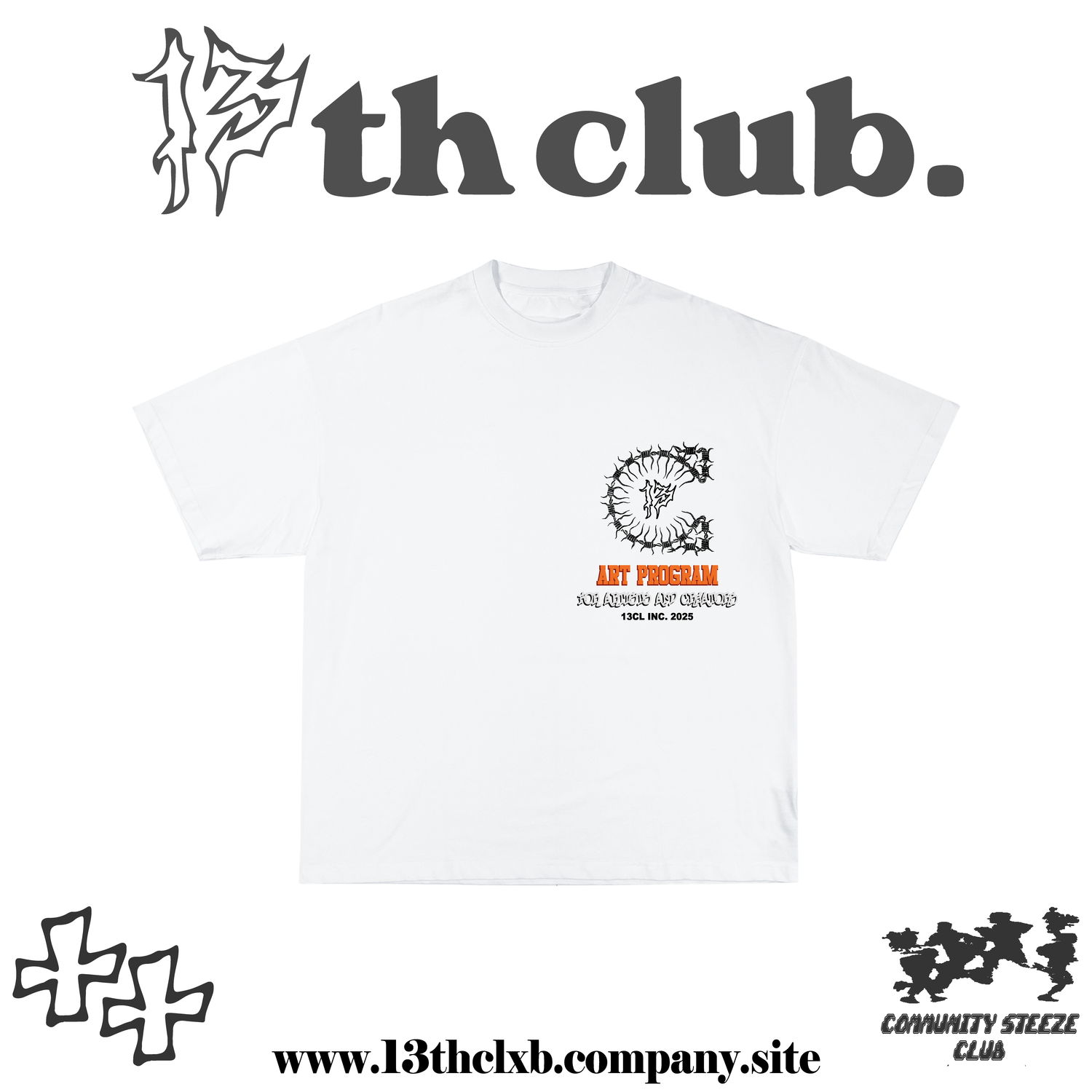 13CL ART PROGRAM TEE