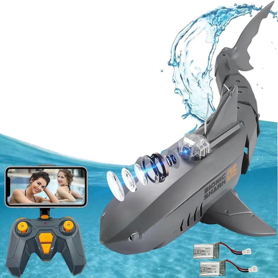 RC submarine with camera and remote control
