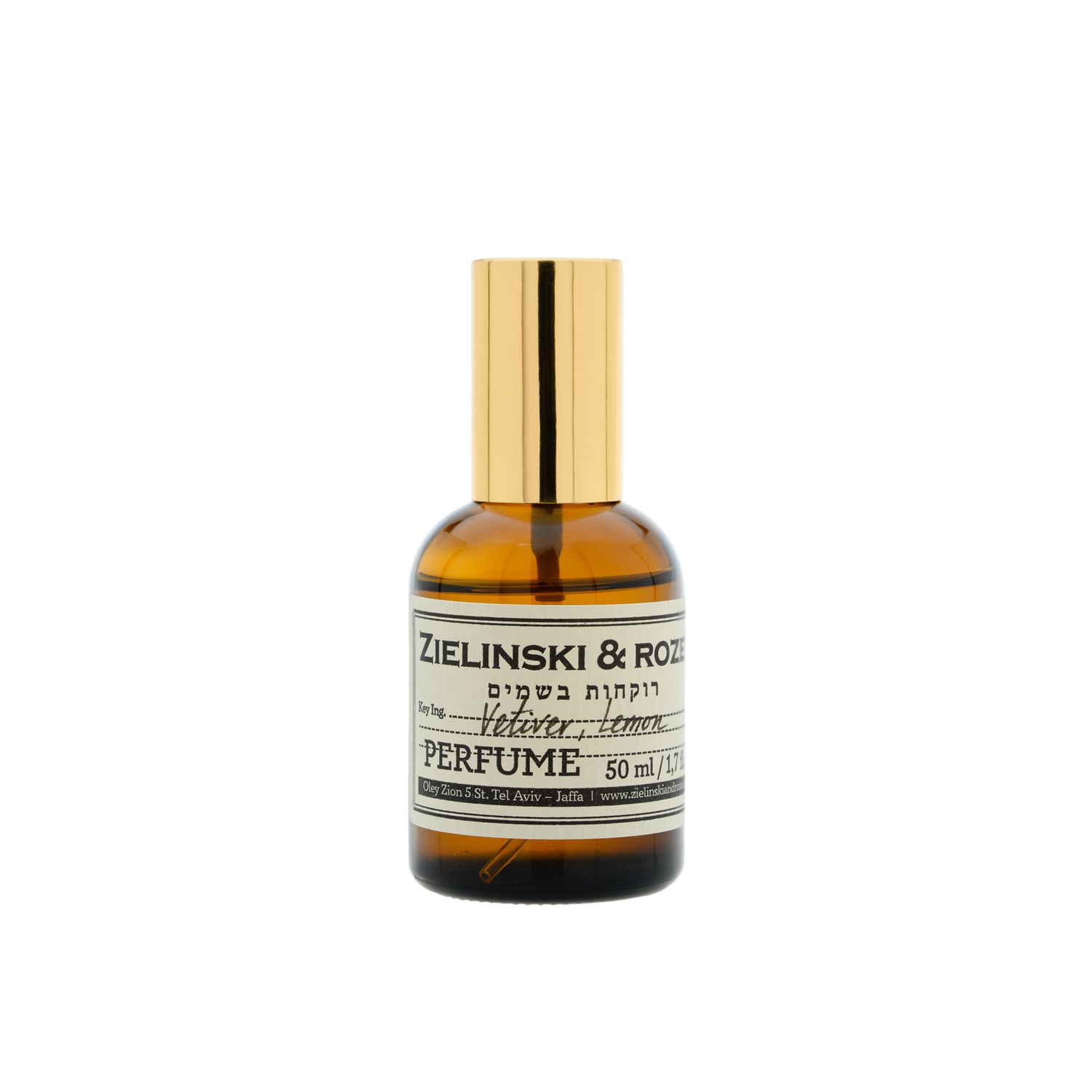 Perfume 50ml- Vetiver, Lemon, Bergamot
