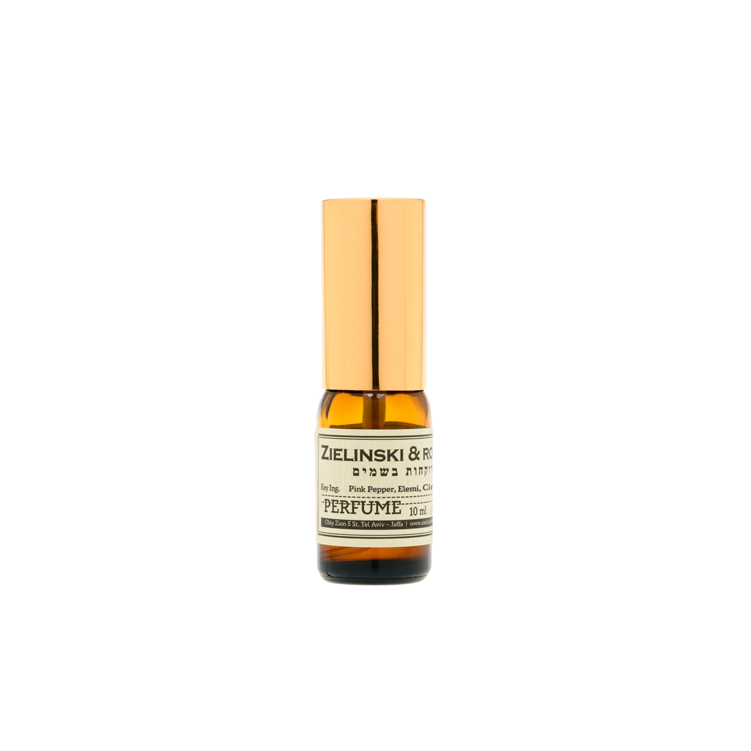 Perfume 10ml- Pink Pepper, Elemi, Cinnamon, Leather