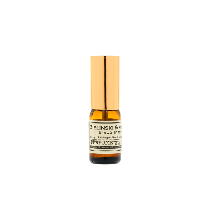 Perfume 10ml- Pink Pepper, Elemi, Cinnamon, Leather