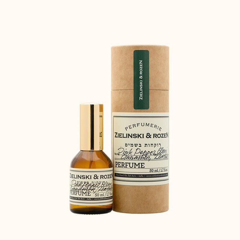 Perfume 50ml- Pink Pepper, Elemi, Cinnamon, Leather