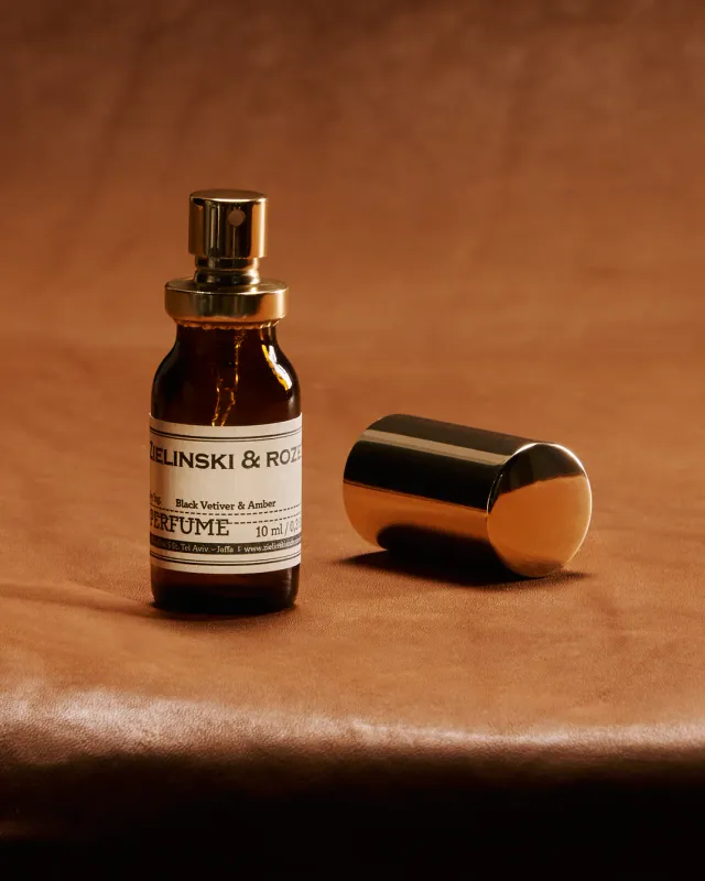 Perfume 10ml -  Black Vetiver, Amber