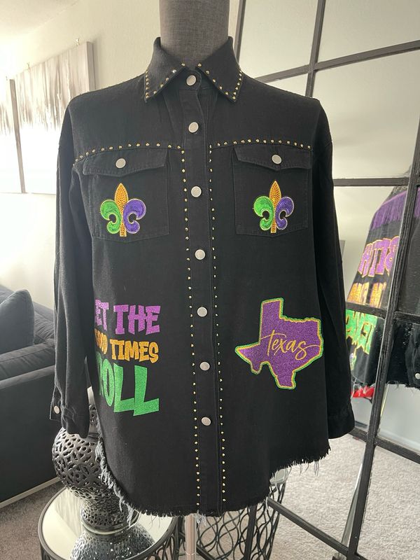Custom Mardi Gras Jacket