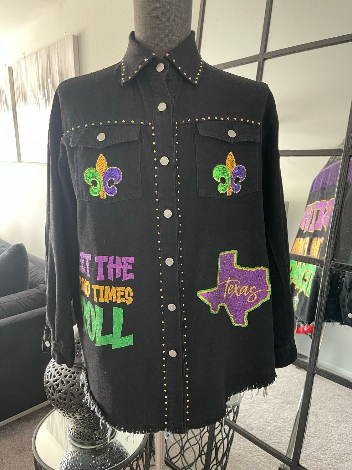 Custom Mardi Gras Jacket