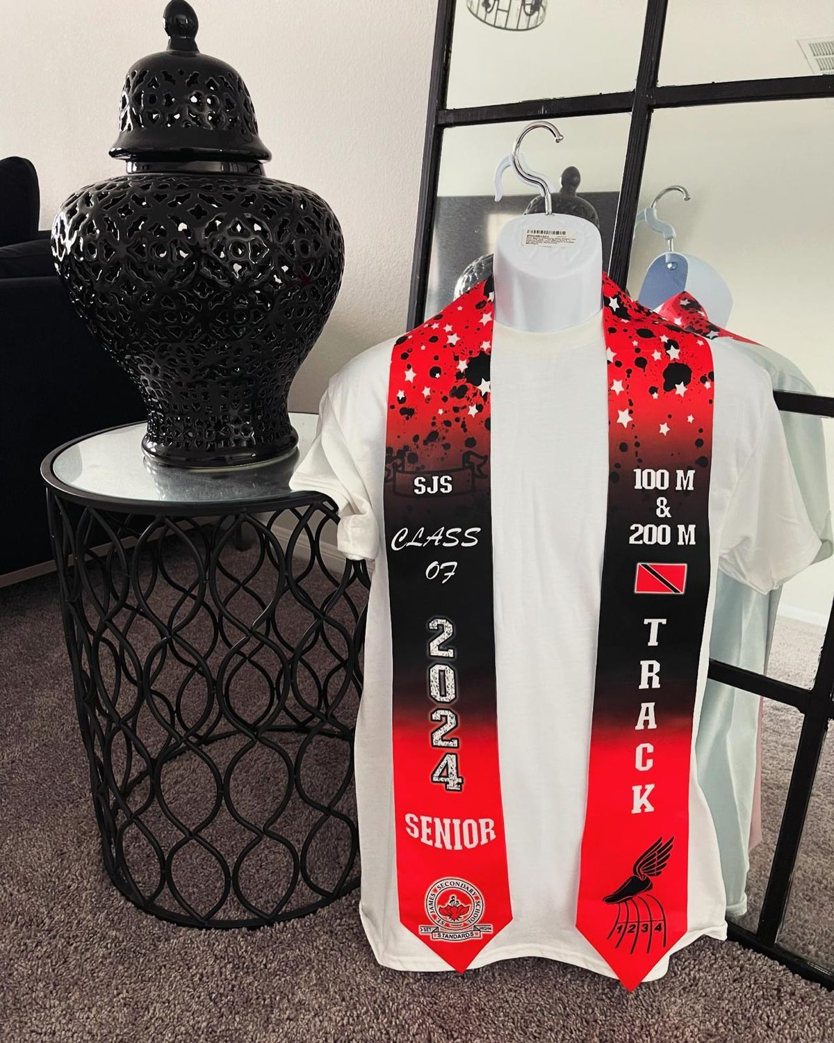 Graduation Stole &quot;Text Only&quot;