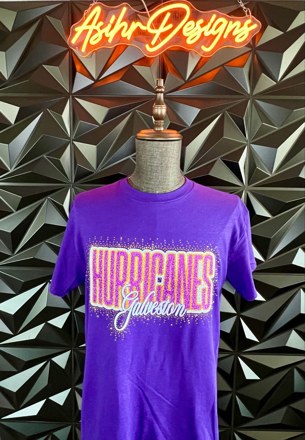 Hurricanes Game Day Bling Tee