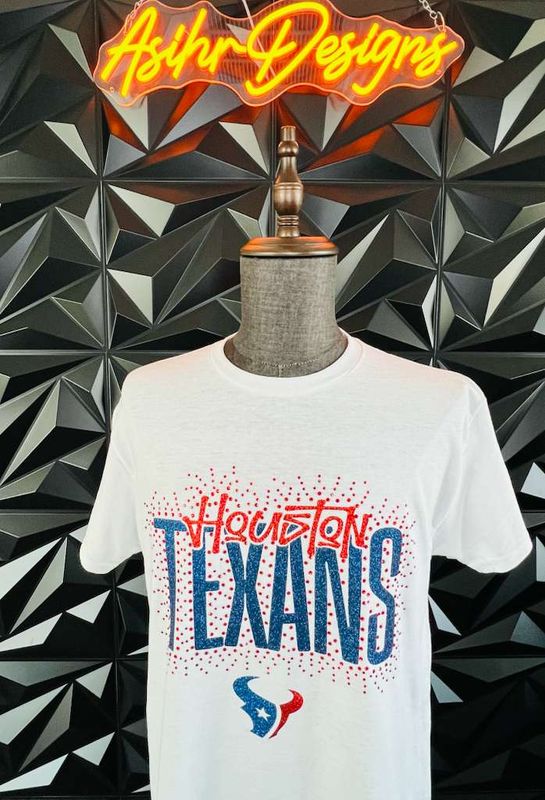 Texans Rhinestone Pride Tee