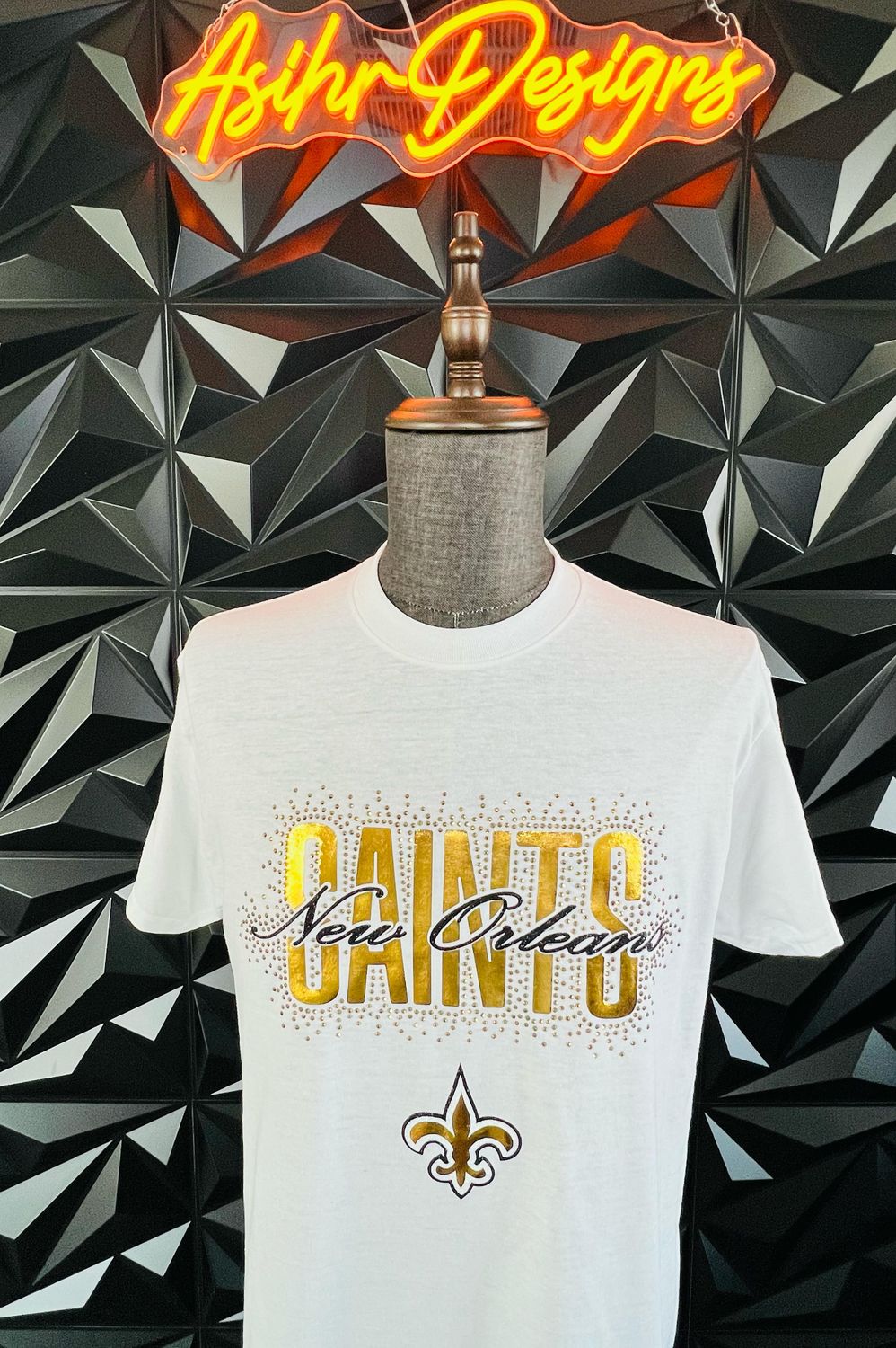 Saints Sparkle HTV T-Shirt