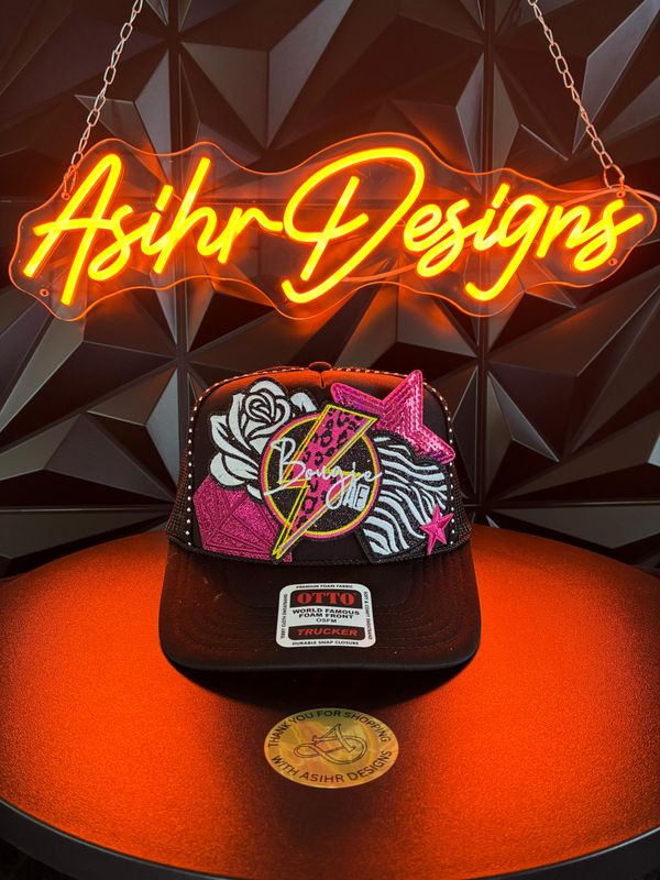 Rock Star Babe Glam Trucker Hat