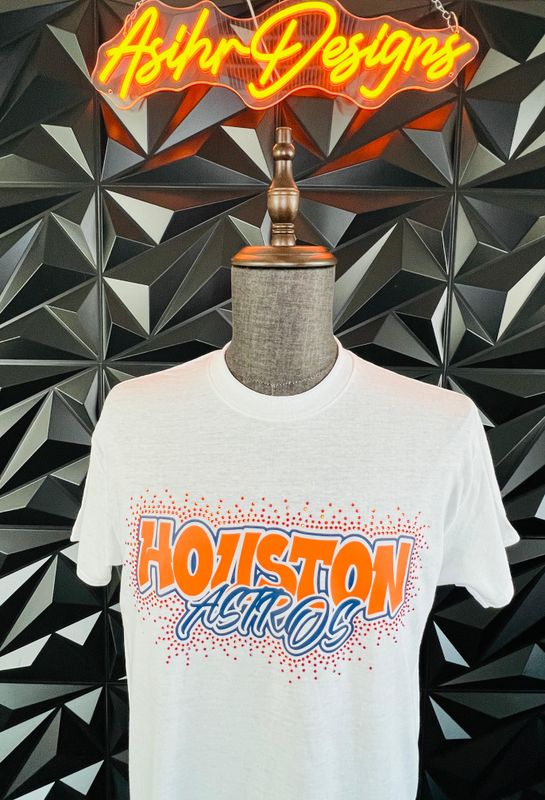 Houston Astros Rhinestone Tee