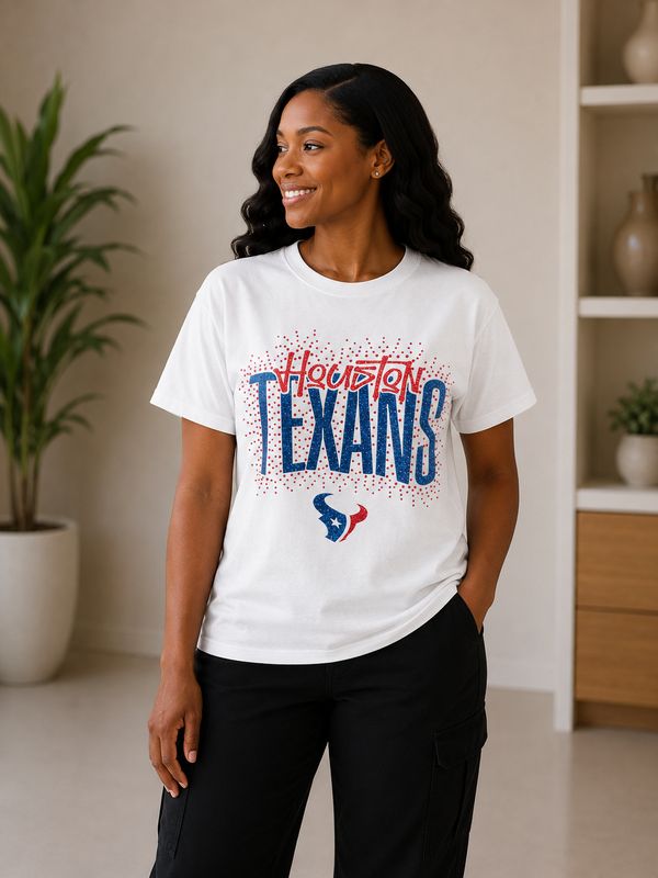 Texans Rhinestone Pride Tee