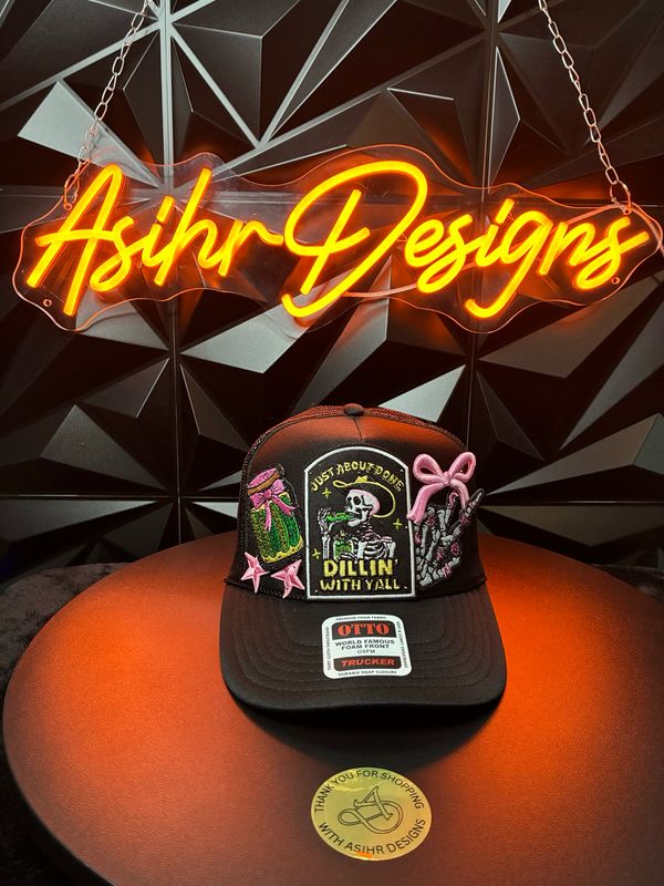 “Just About Done Dilllin’ With Y’all” Western Trucker Hat