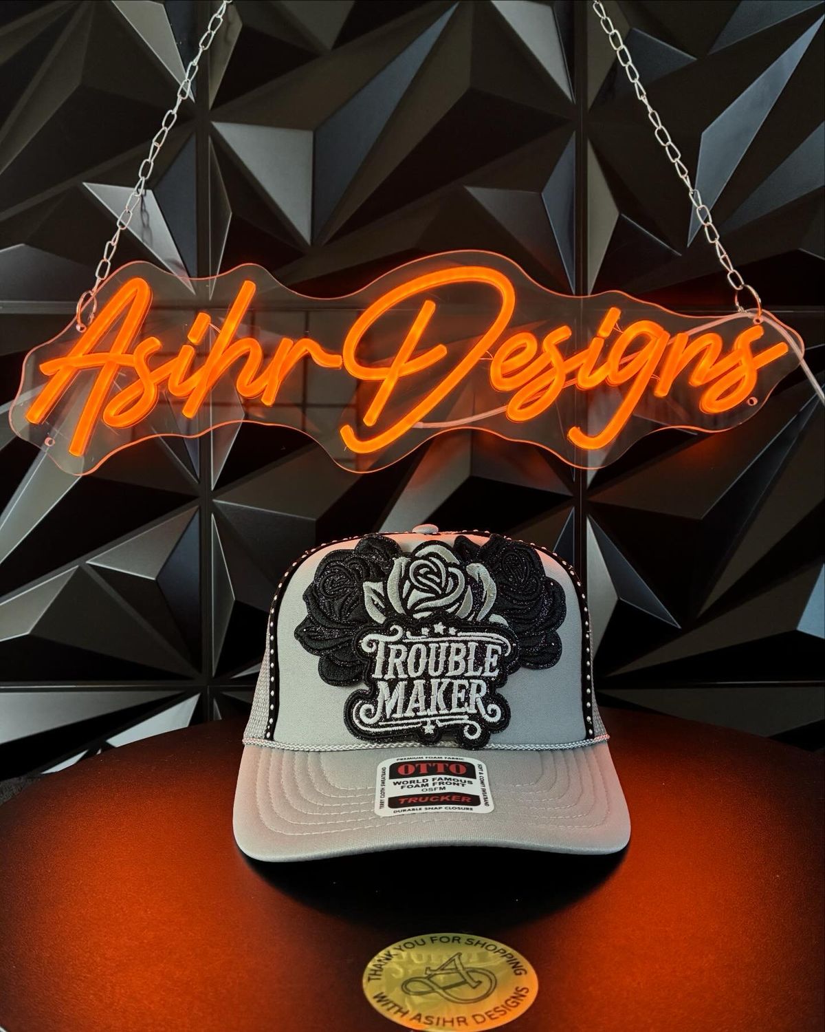 Trouble Maker Trucker Hat
