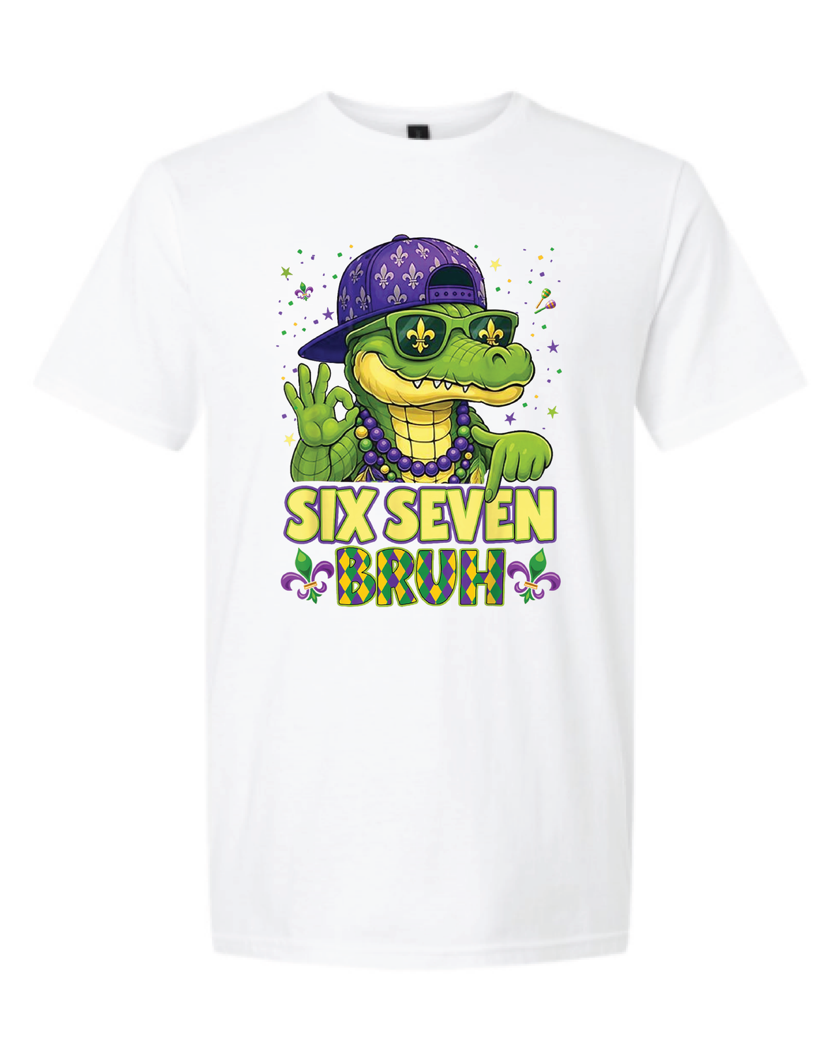 Six Seven Bruh Mardi Gras Gator "Youth"