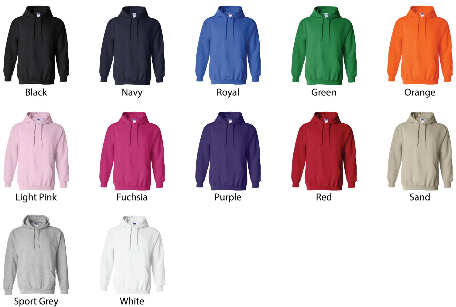 Custom Adult Hoodie Pullover
