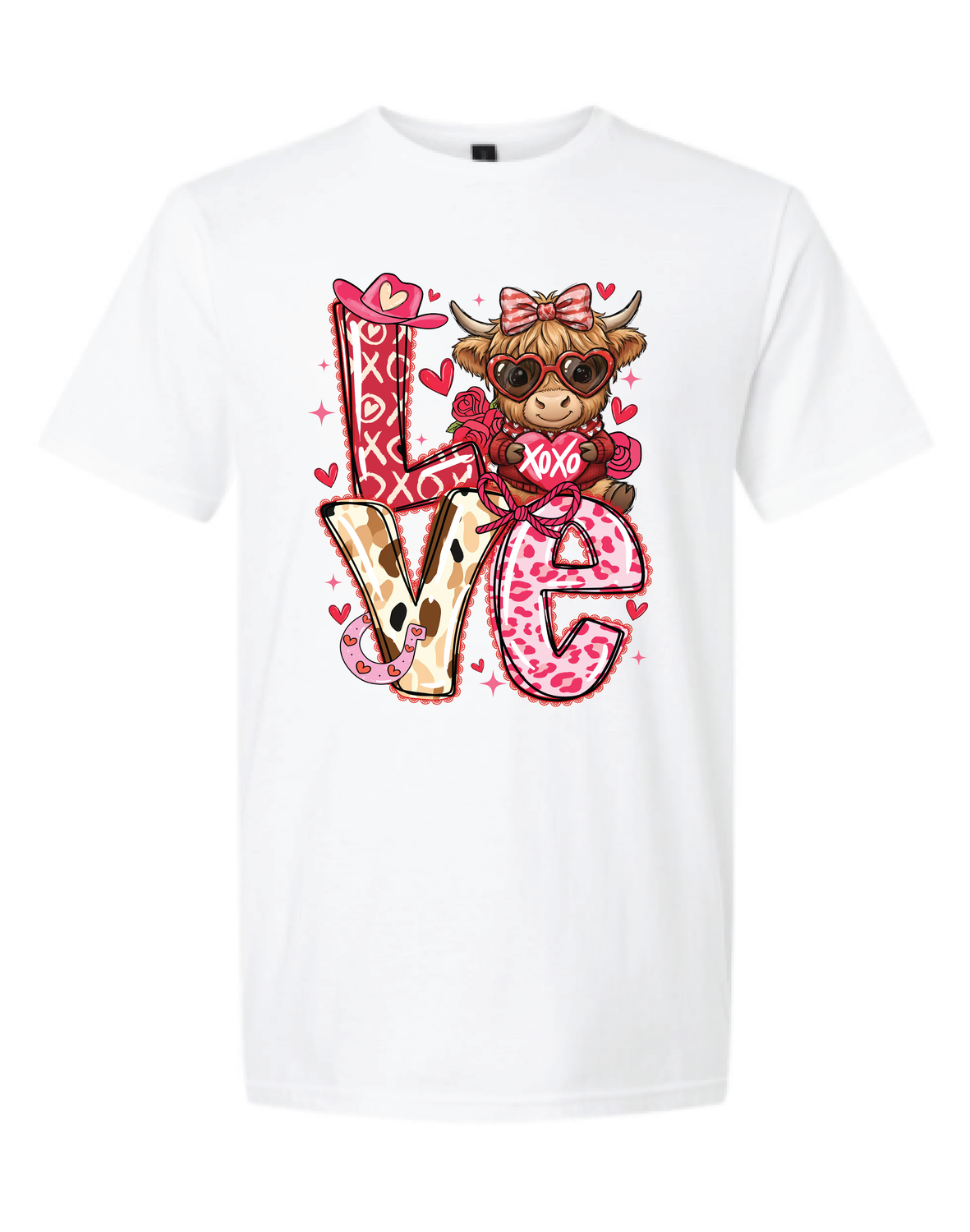 Highland Cow Love Tee
