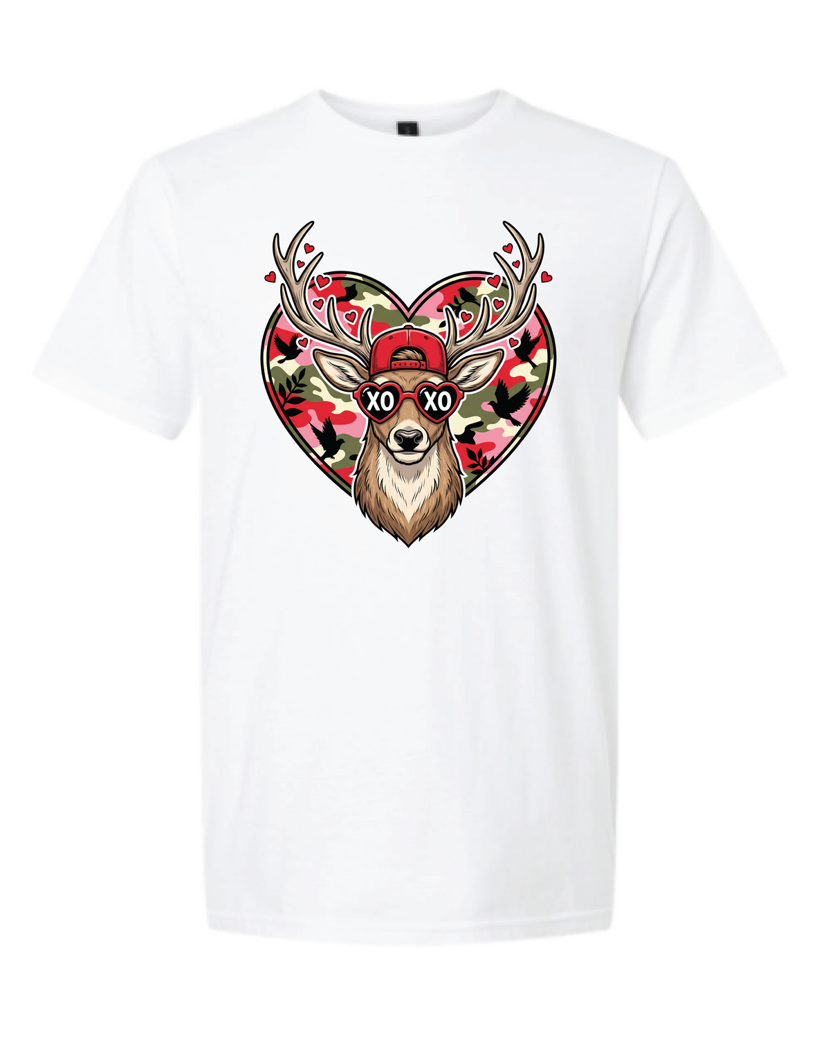 XOXO Buck Heart Tee