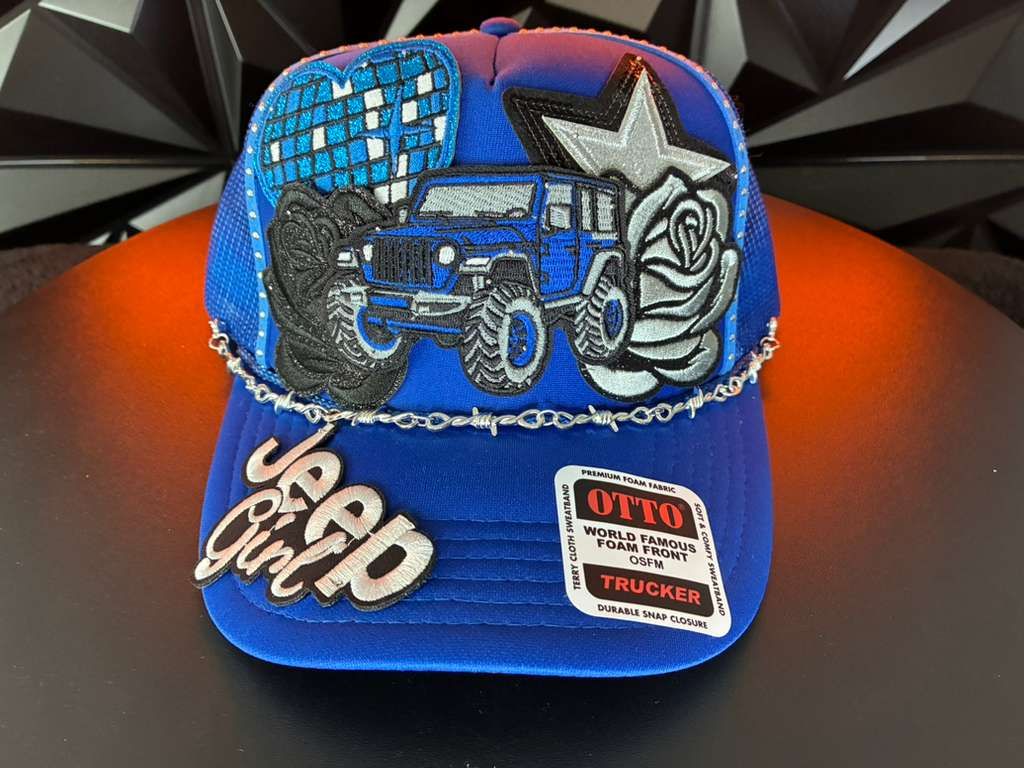 Jeep-Inspired Custom Trucker Hat