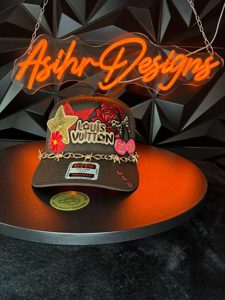 Designer-Inspired Custom Trucker Hat