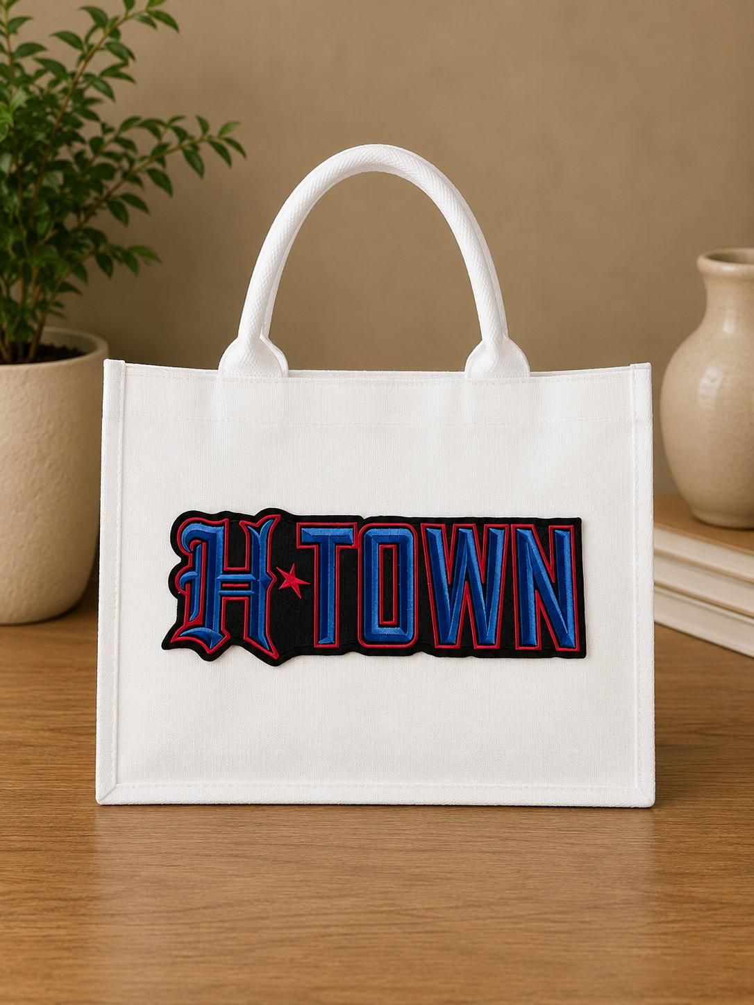 H-Town Canvas Tote Bag