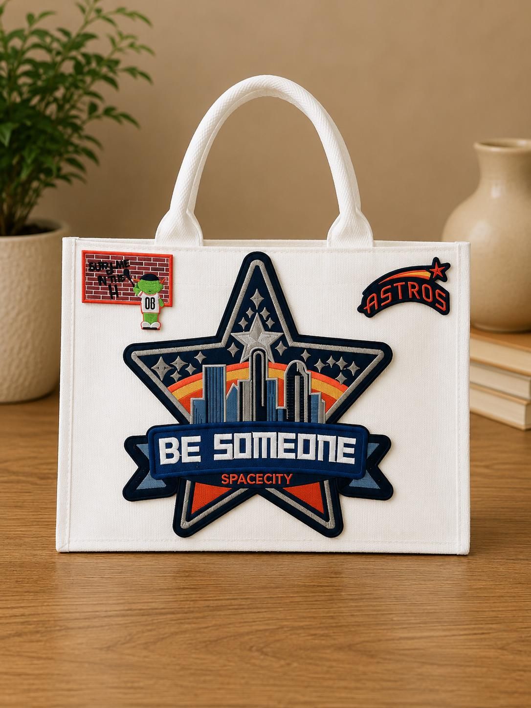 Be Someone Space City Tote Bag