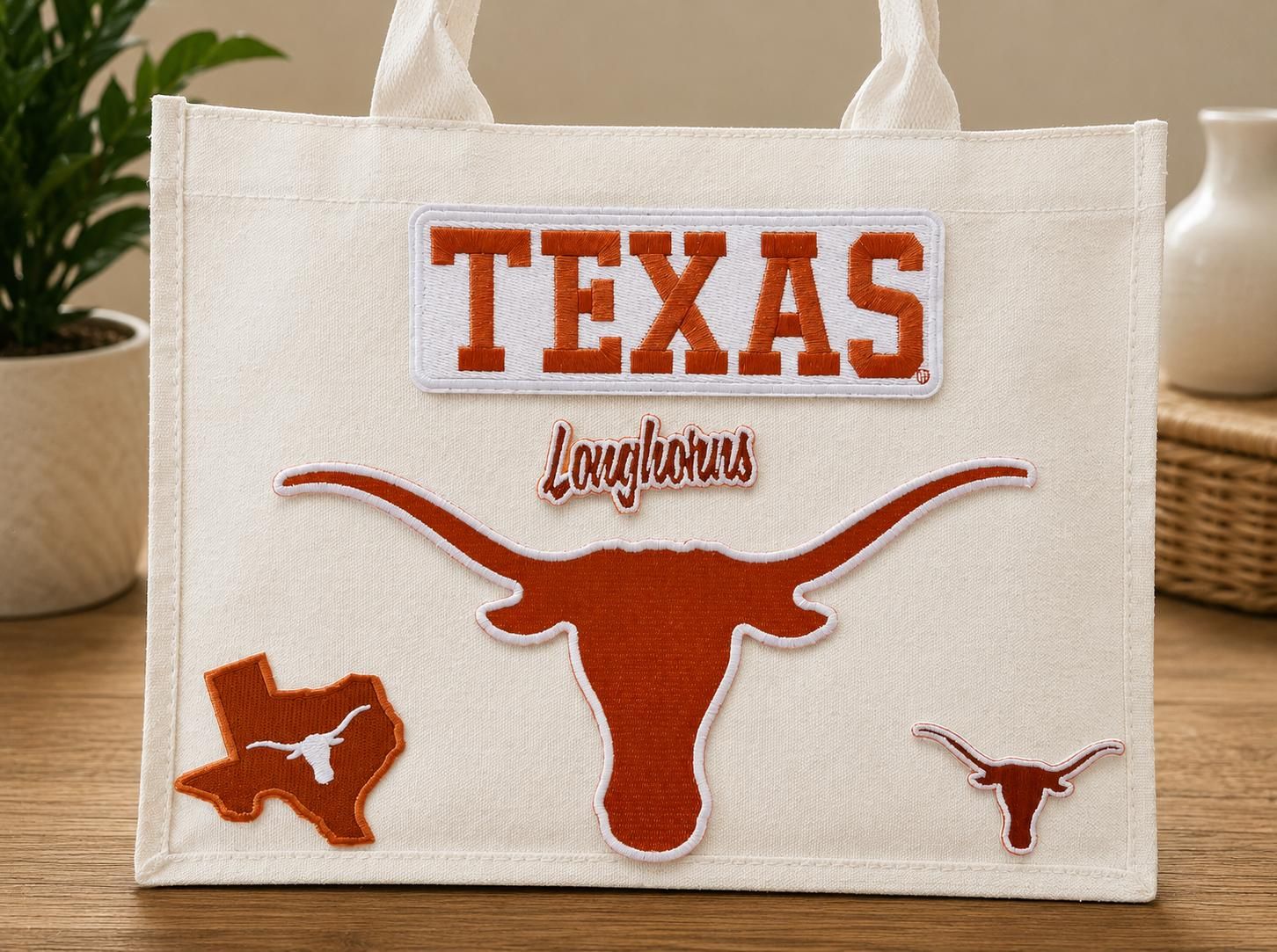 Custom Patch Canvas Bag