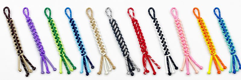 Braided Cord Keychain Loop