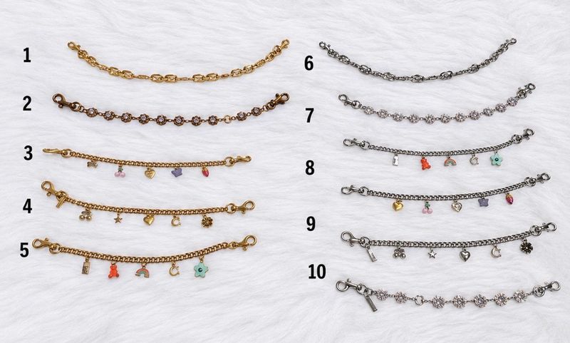 Premium Bag Chains | Gold &amp; Silver Charm Chains