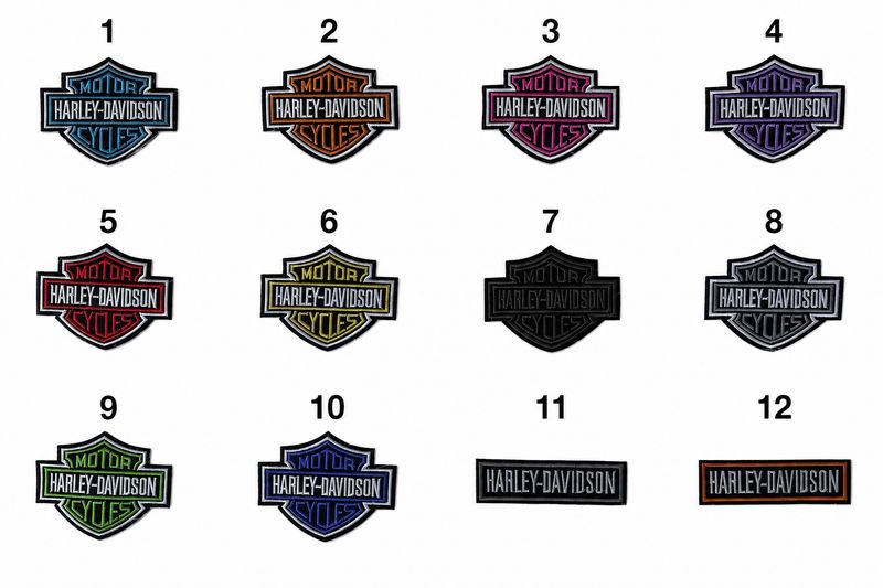 Harley-Davidson Embroidered Patches