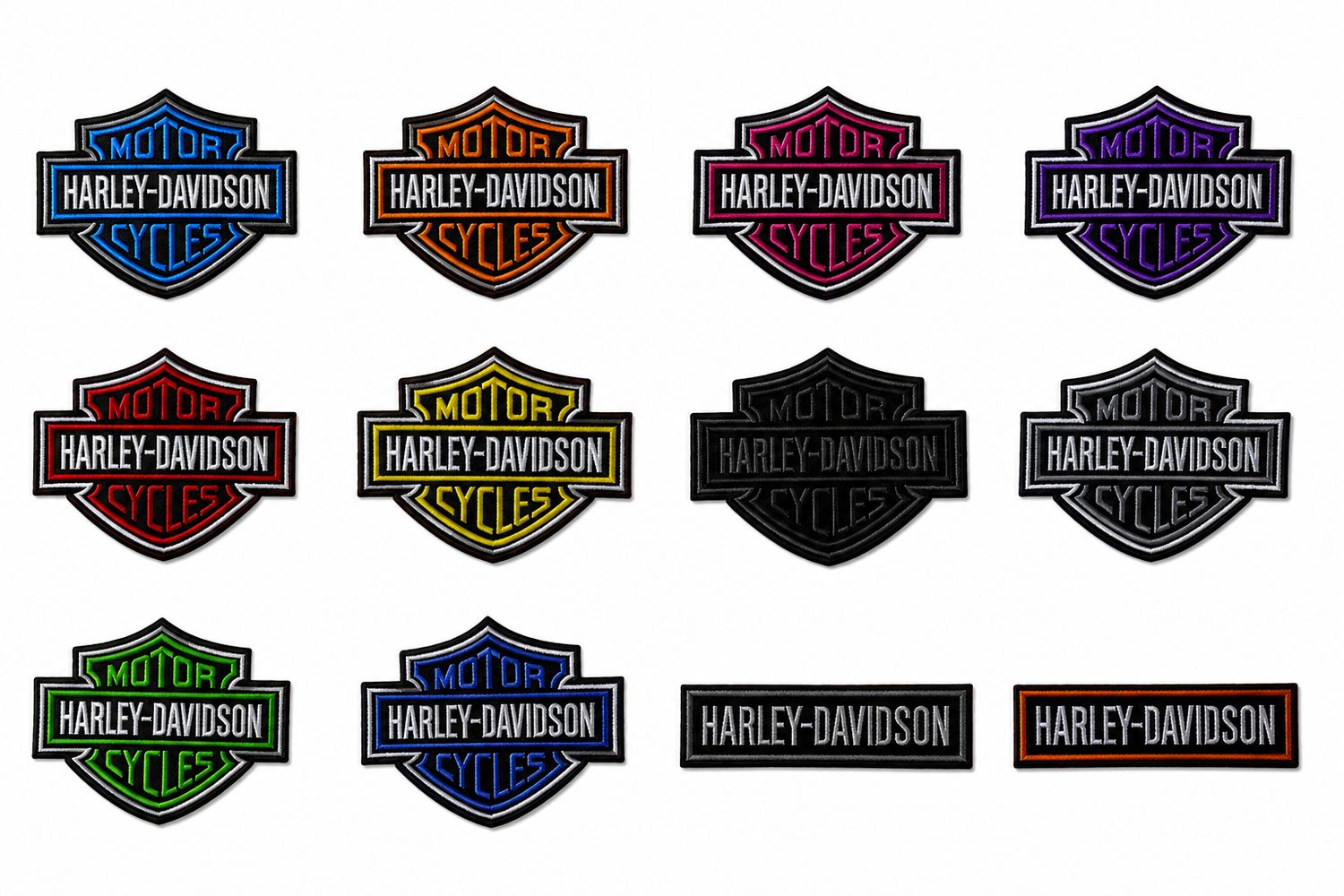Harley-Davidson Embroidered Patches