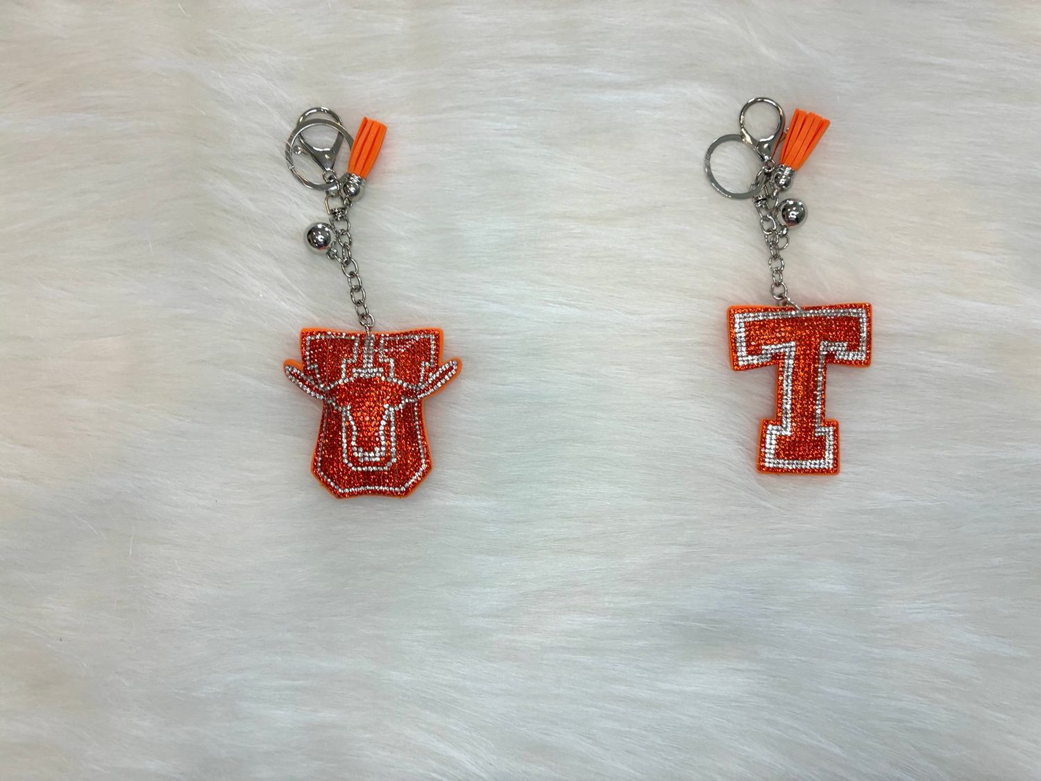 College Team Bling Keychain Collection