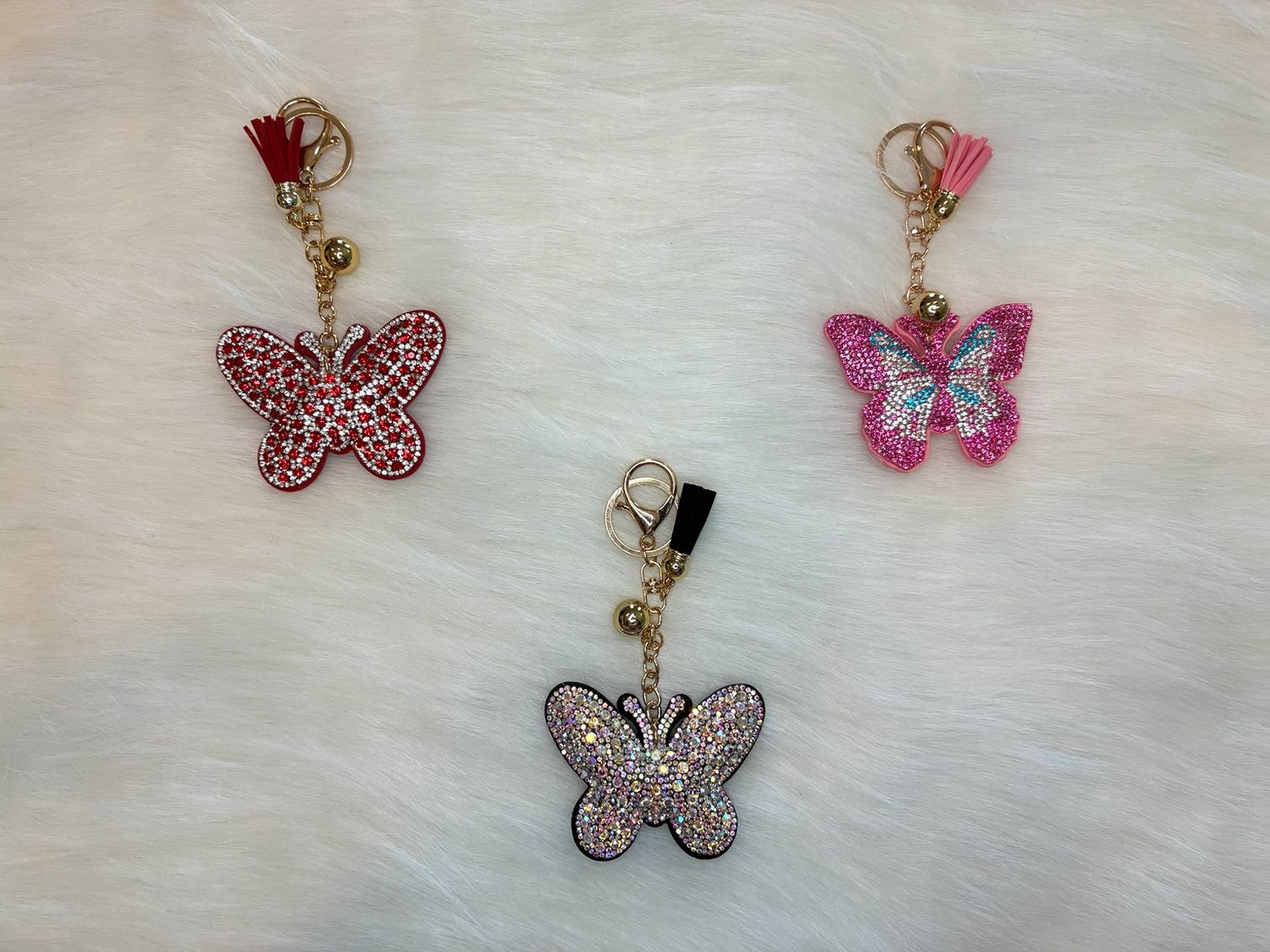 Bling Butterfly Keychain Collection
