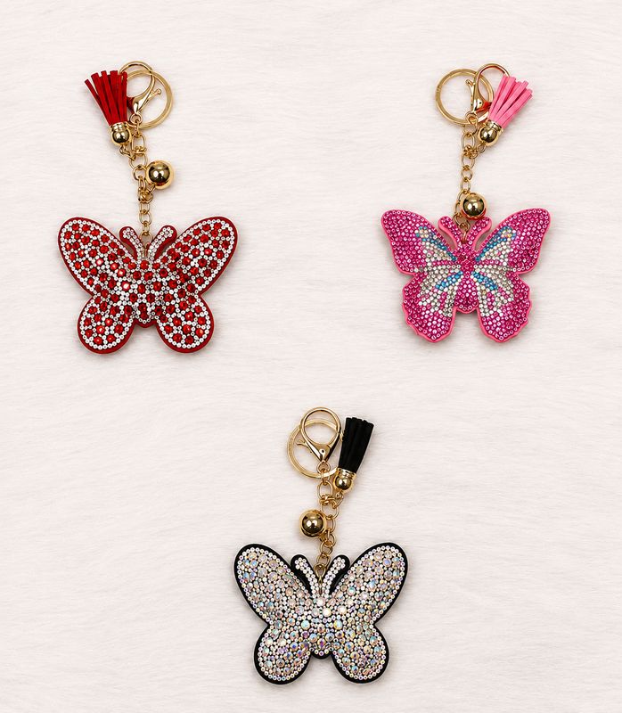 Bling Butterfly Keychain Collection