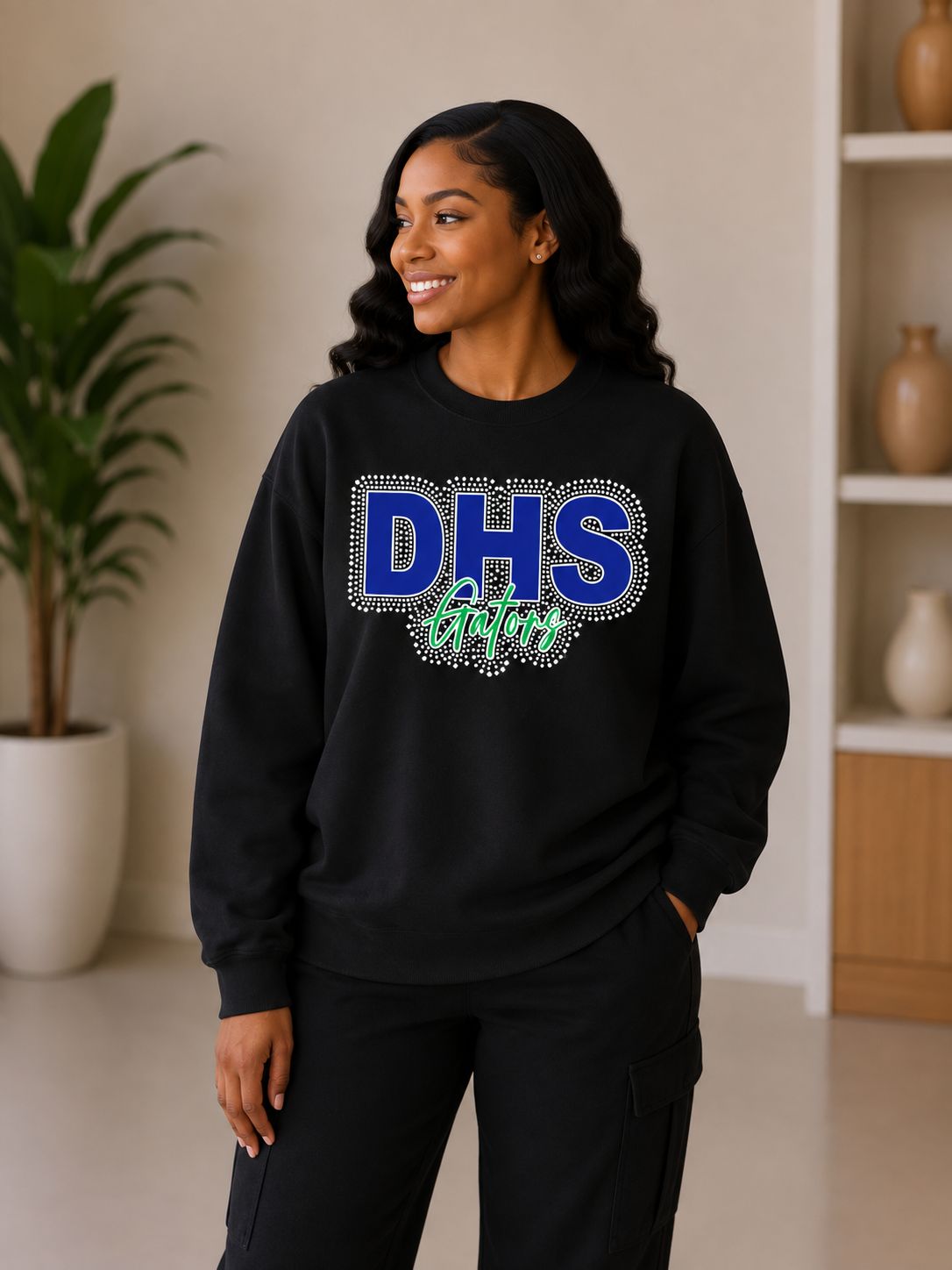 Dickinson High School DHS Gators Spirit Sweatshirt