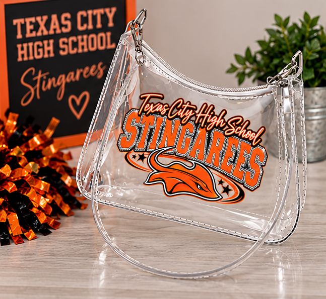 Mini School Spirit Clear Bag