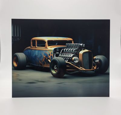 American Muscle Aluminum Print