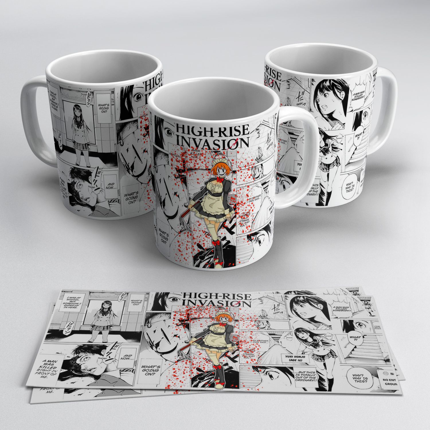 High Rise Invasion Tasse