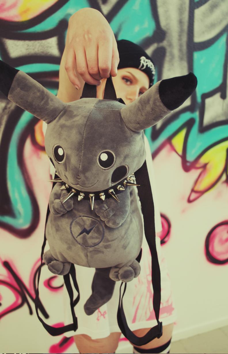 Pikachu Goth Rucksack