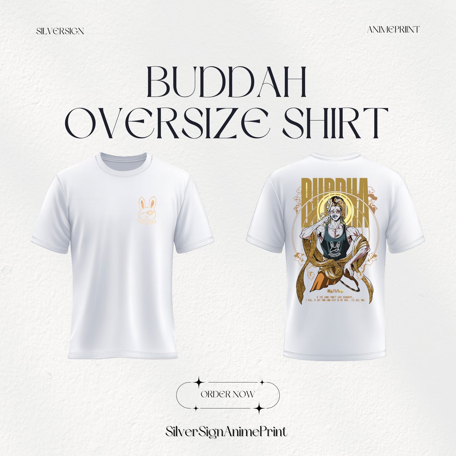 Buddha Oversized Shirt